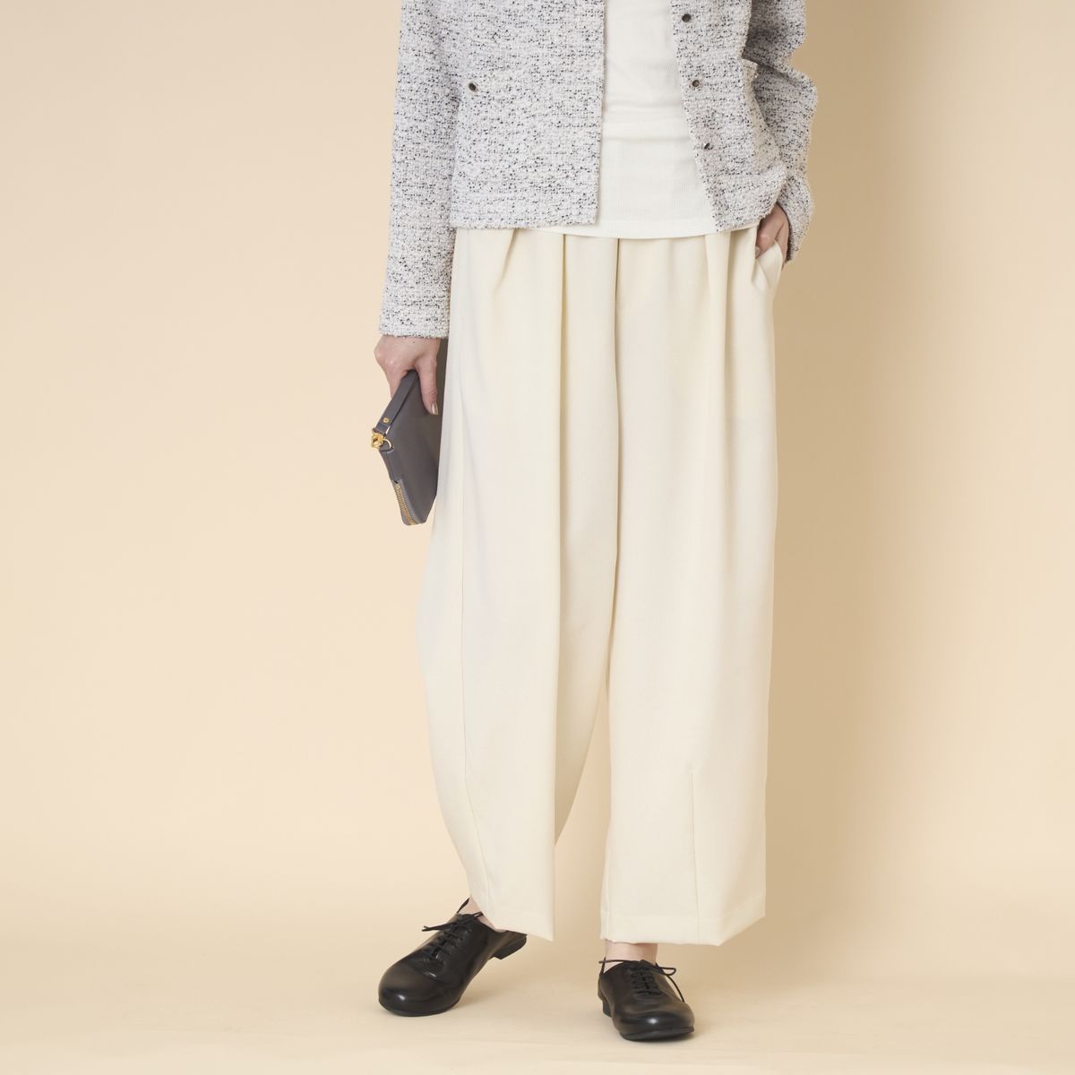 denicher/コクーンワイドパンツ